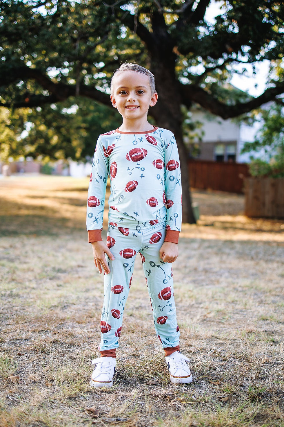 Thumbnail: E.Kid: Touchdown! - Long Sleeve 2 Piece Set