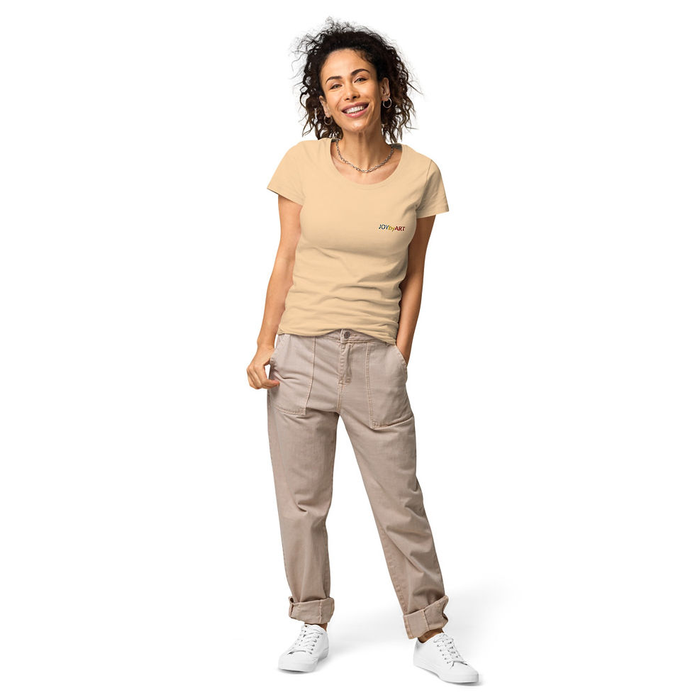 섬네일: JOYbyART Women’s basic organic t-shirt @ joy1.org