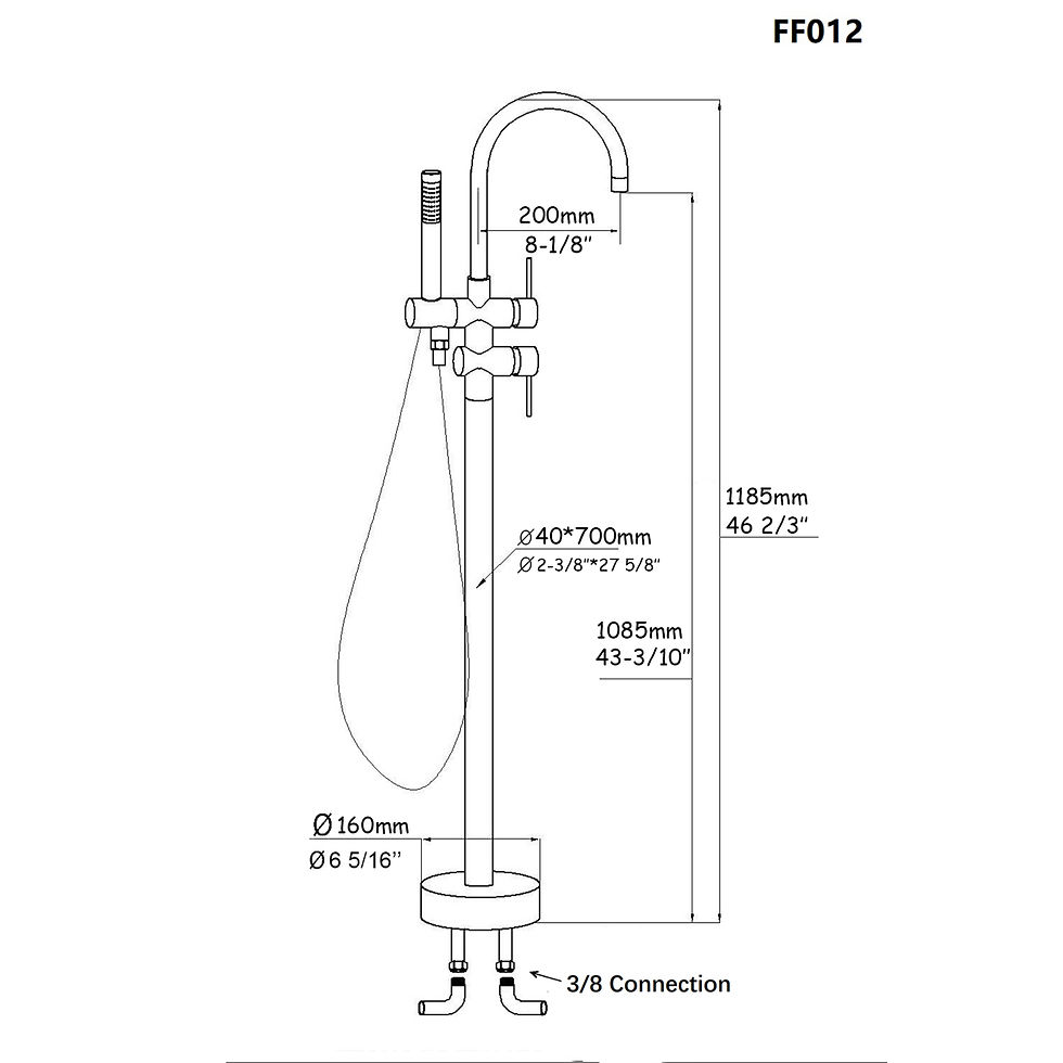 Миниатюра: Freestanding Faucet