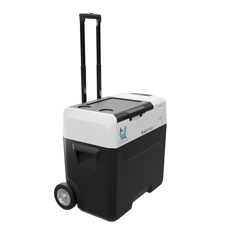Thumbnail: LionCooler X50A Portable Solar Fridge Freezer, 52 Quarts