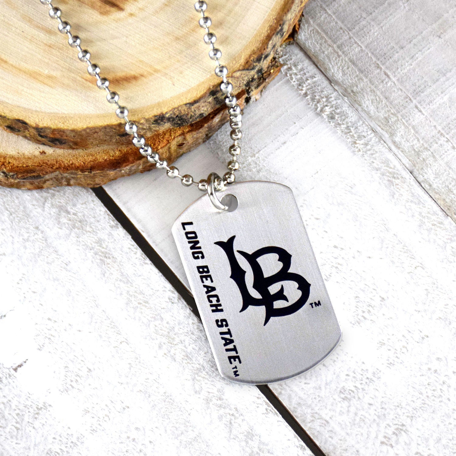 Cal State Long Beach Dog Tag