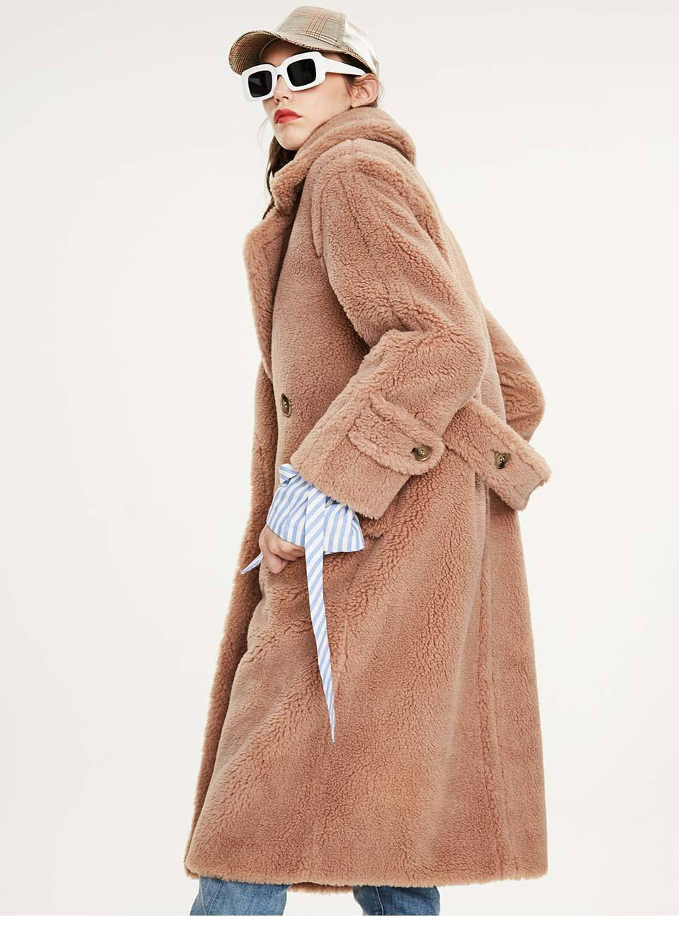 Thumbnail: New Arrival Winter Teddy Bear Long Warm Coat