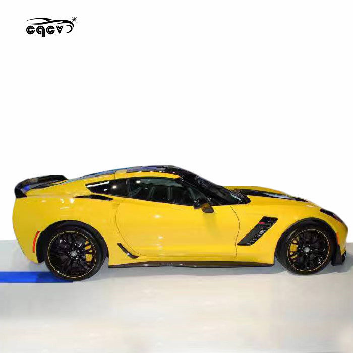 Thumbnail: Chevrolet Corvette C7 Body Kit with Carbon Fiber Accessories (Customizable)