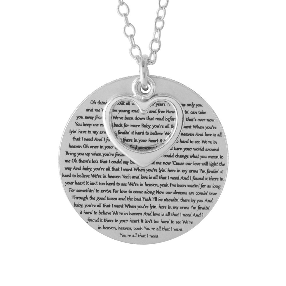 Thumbnail: 爱项链的话语 Words of Love Necklace