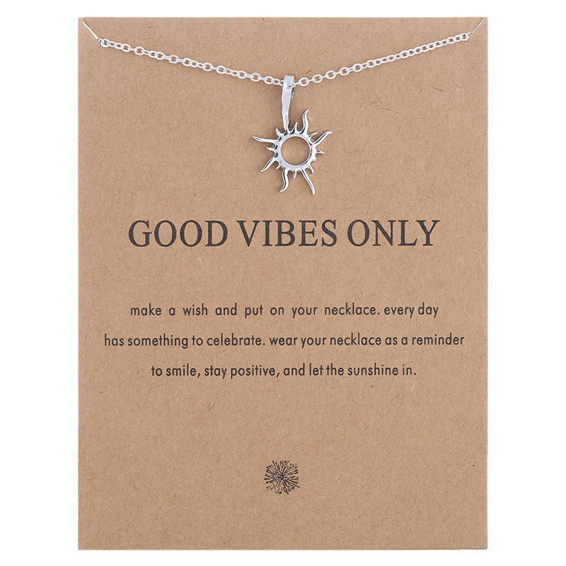 थंबनेल: Lucky Best Wishes Gold Plated Chain Necklaces, Women Accessory Jewelry