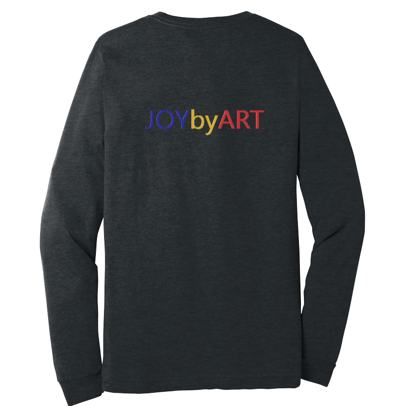 Thumbnail: JOYbyART Unisex LS Premium Cotton T-Shirt (+ Your Logo)
