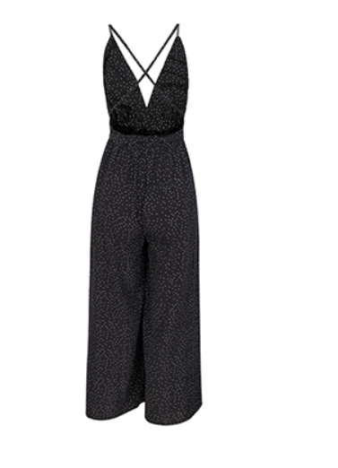 Thumbnail: Trendy Jumpsuits: Sexy v Neck Backless Jumpsuit @ Women's Fashion