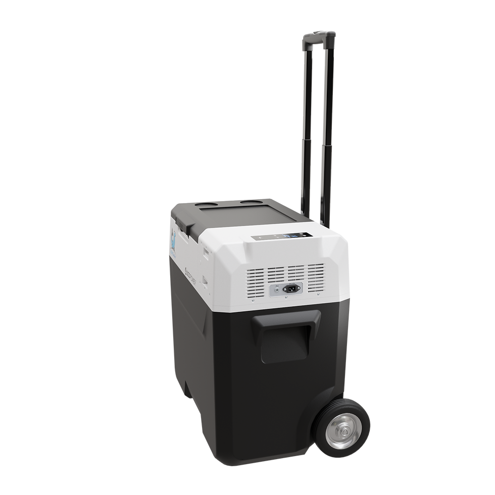 Thumbnail: LionCooler X50A Portable Solar Fridge Freezer, 52 Quarts