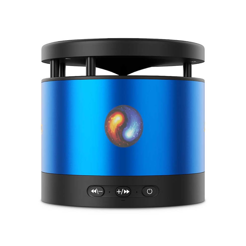 Thumbnail: Joy1.org Metal JOYbyART Tai Chi Bluetooth Speaker and Wireless Charging Pad