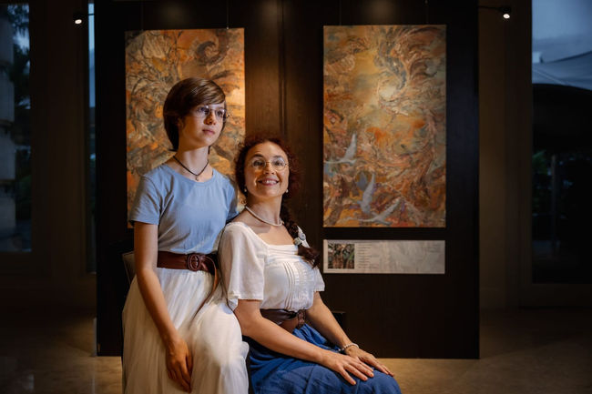 SG BOTANIC GARDENS INSPIRES “Nature of Art” exhibition by Inessa & Alice Kalabekova