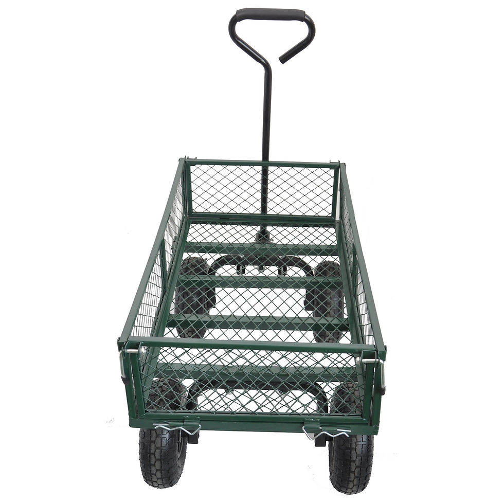 Thumbnail: Wagon Cart Garden cart trucks make it easier to transport firewood