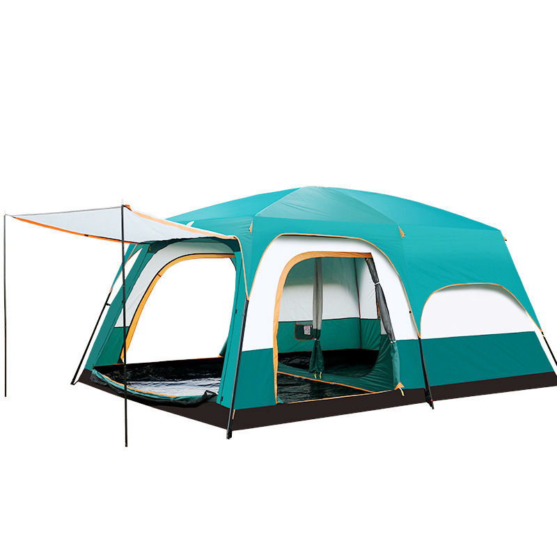 Thumbnail: Outdoor Oasis: Camping Tent - 8-12 People, 2 Rooms, 1 Living Room (Customizable)