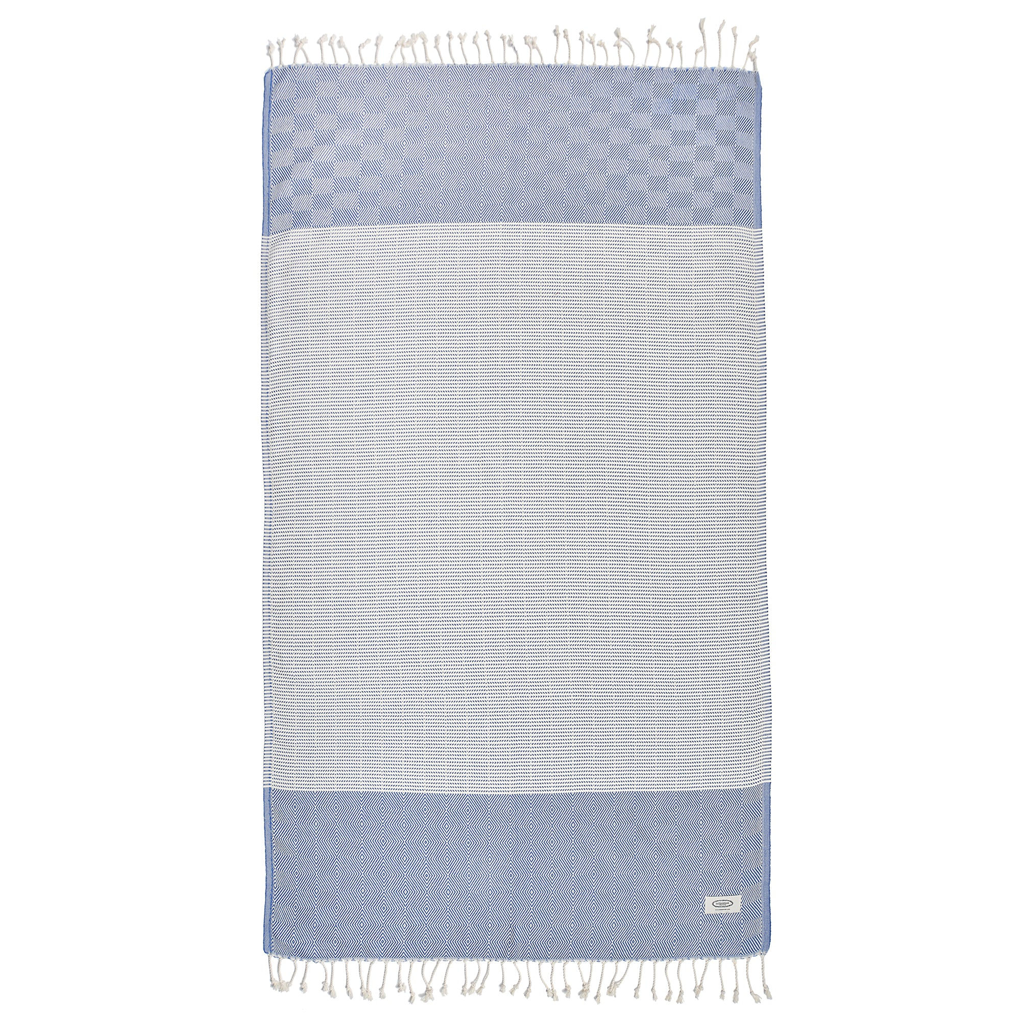 🏖️ Mediterranean Pure Cotton Beach Towel