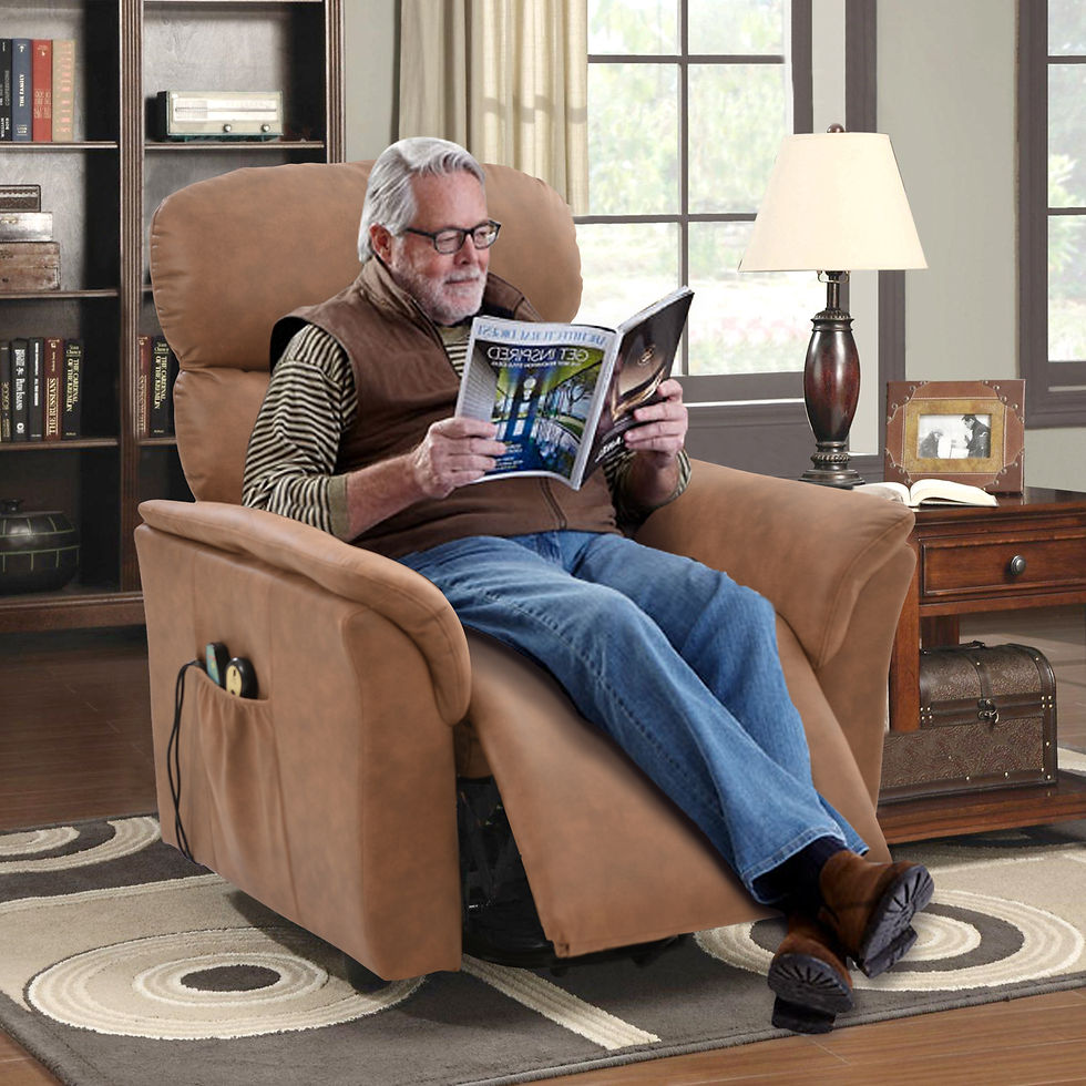Миниатюра: Orisfur. Power Lift Chair with Adjustable Massage Function and Heating System