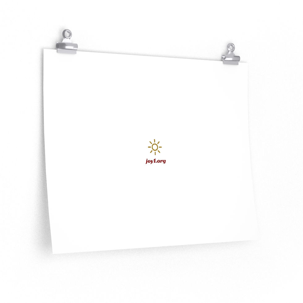 Thumbnail: Joy1.org Premium Matte horizontal posters