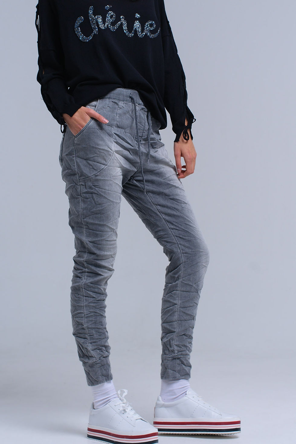 Miniature : Jogger Gray Jeans