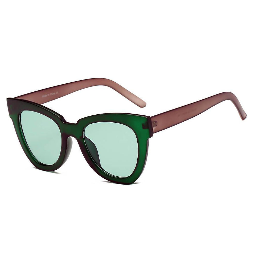 Thumbnail: ESCABANA | Women Round Cat Eye Fashion Sunglasses