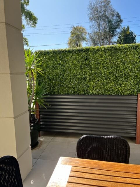 Miniature : Portable Light Boxwood Hedge 1m X 1m - UVTEX Certified UV Resistant