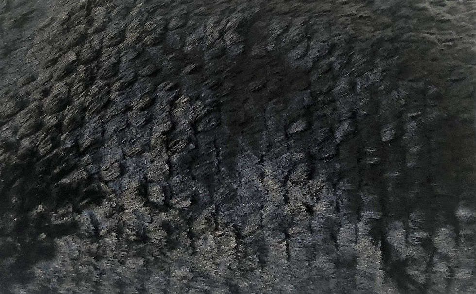 Miniature : Black Mink Faux Fur Luxury Throw