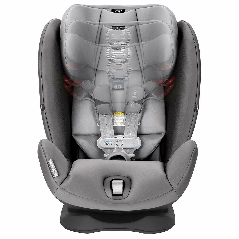 섬네일: Cybex Eternis S All-in-One Convertible Car Seat with SensorSafe Technology - Den