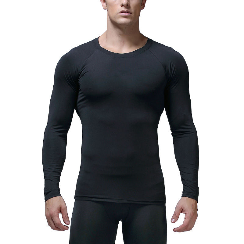 Thumbnail: ♂️ FlexFit Long Sleeve Yoga Shirt (Customizable)