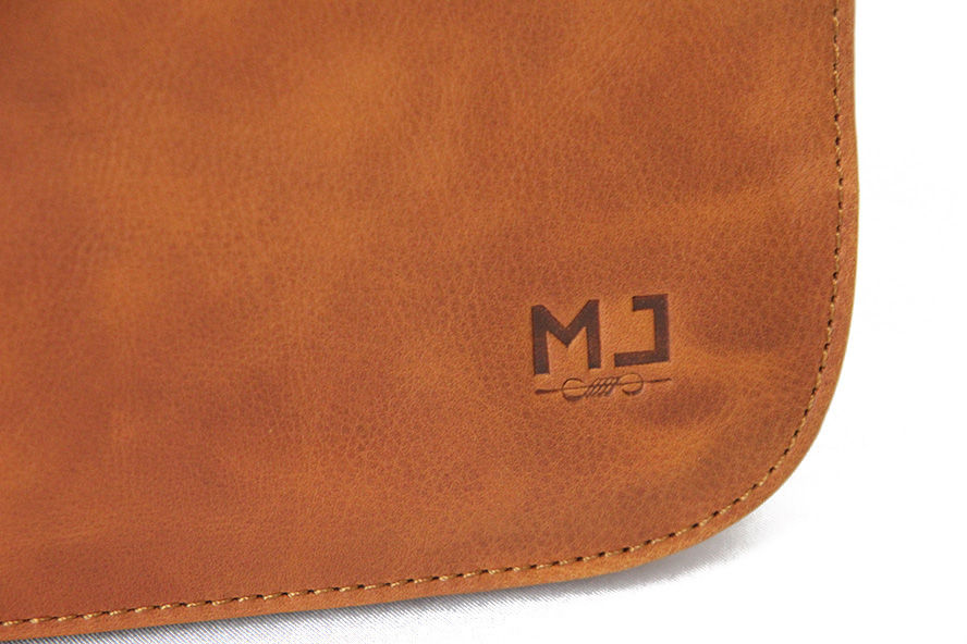 Thumbnail: 👜 Vintage by MJ - Unisex Messenger Bag - Moroccan Leather (Handmade)