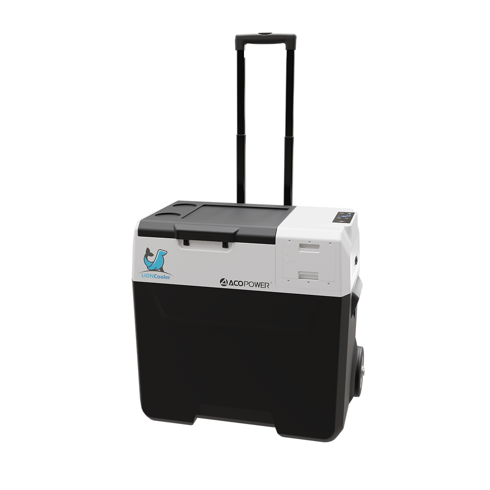 Thumbnail: LionCooler X50A Portable Solar Fridge Freezer, 52 Quarts