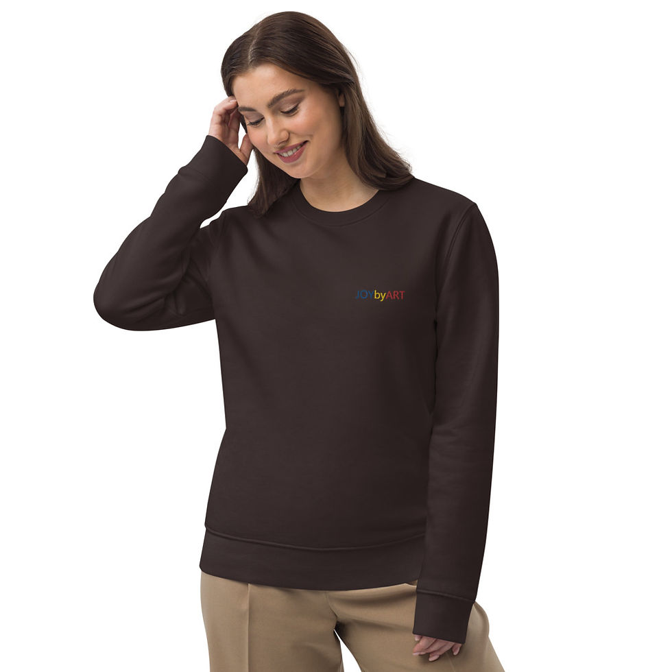 Миниатюра: JOYbyART Unisex eco sweatshirt @ joy1.org