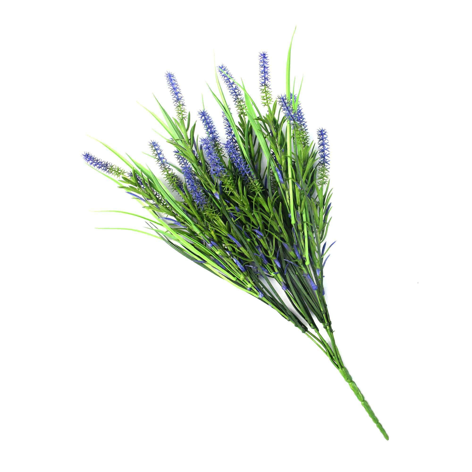 5 Pack Long Stem Purple Lavender Plant, 50cm UV Resistant Wall Plant