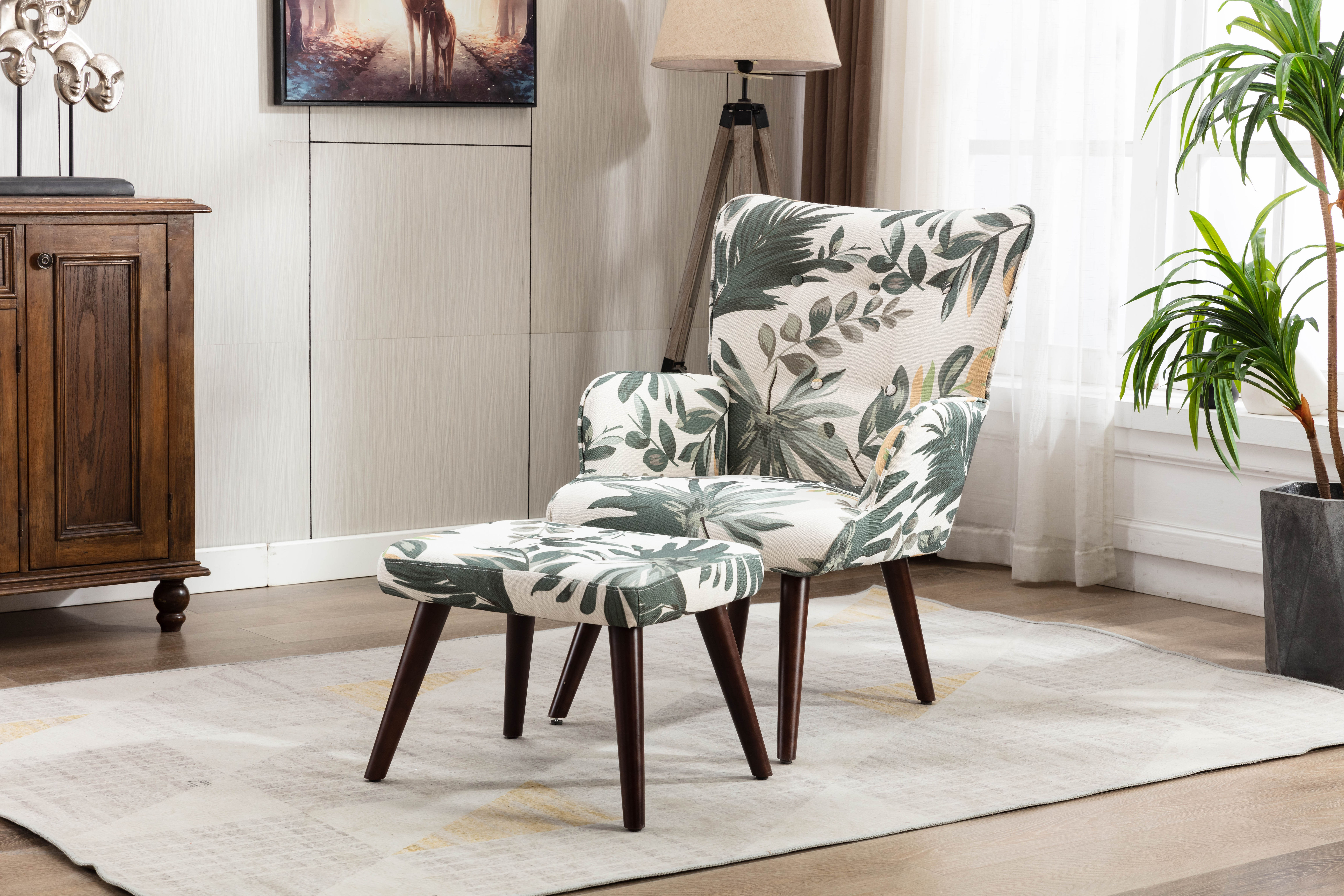 Canyon Vista Lounge Chair TV Chair Bedroom Chair With Ottoman For Indoor Home An