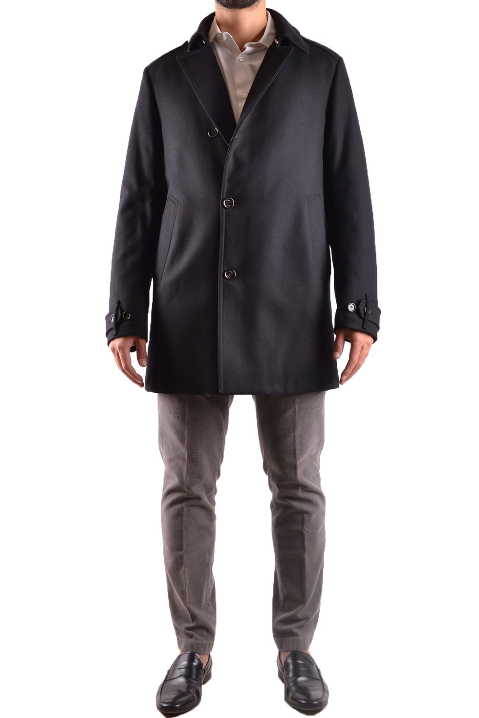 Миниатюра: Allegri ♡ Men's Black Wool Coat 2017