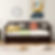 Twin Size Daybed Wood Bed with Twin Size Trundle,Espresso