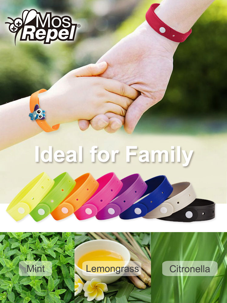 Miniaturbild: Anti Mosquito Bracelet 6 Bracelets (/W Ducking Decoration)