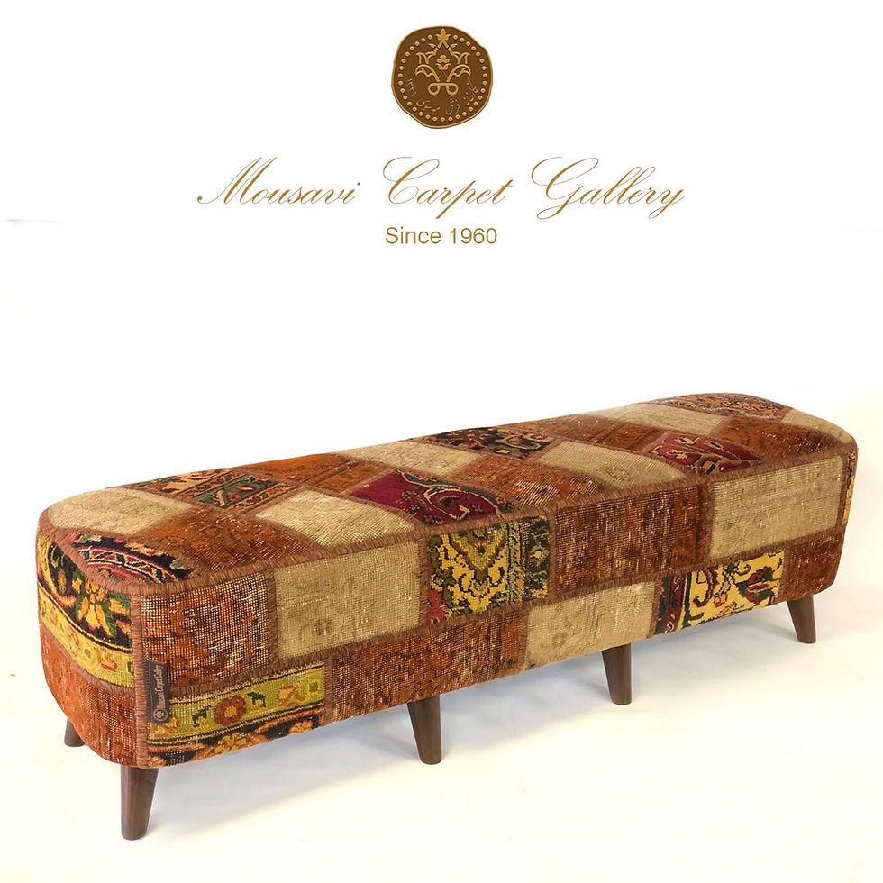 Miniatura: Handmade Bench Ottoman