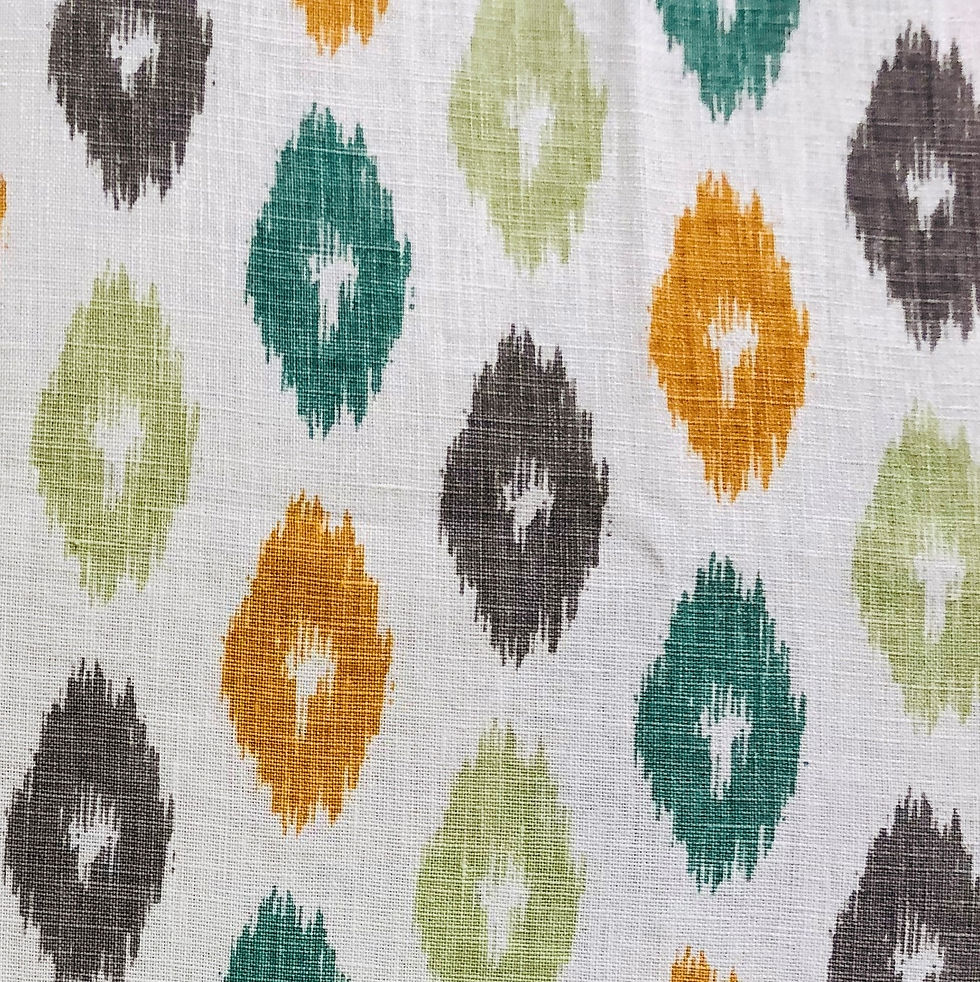 Миниатюра: Wild Ingrid Ikat Multi Color Luxury Throw Pillow