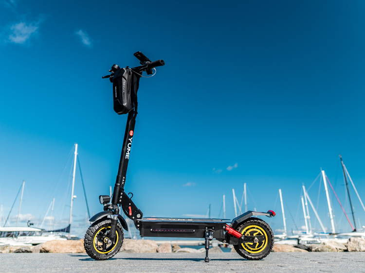 Thumbnail: S10 Electric Scooter: 1000w Dual Motor Fat Tire Escooter (Customizable)