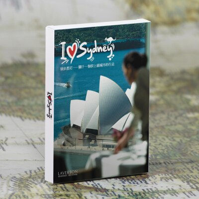Thumbnail: Cards ] 30 Sheets/Set Travel Around the World Paper Postcard, Greeting Cards