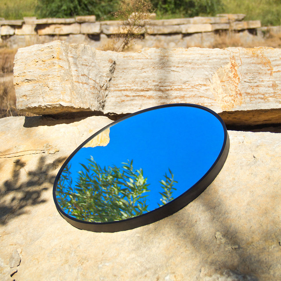 Миниатюра: 32& Wall Circle Mirror Large Round Black Farmhouse Circular Mirror for Wall Deco