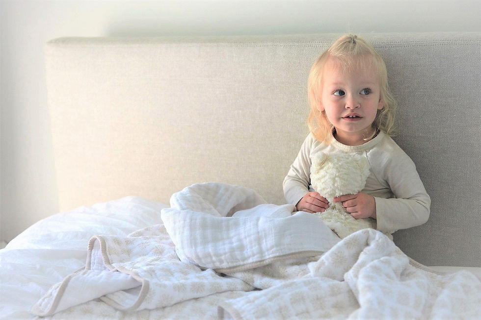 Thumbnail: 👼 Flower Child Cotton Muslin Newcastle Blanket