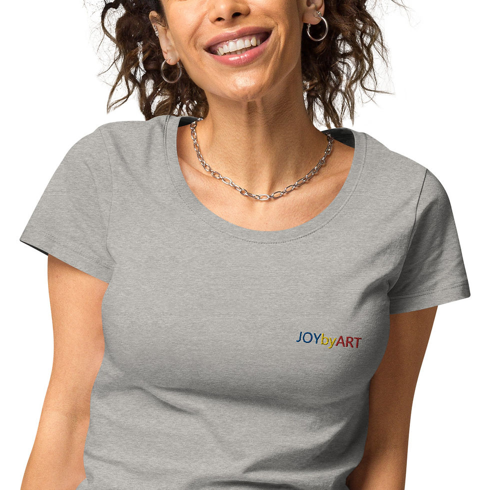 Миниатюра: JOYbyART Women’s basic organic t-shirt @ joy1.org