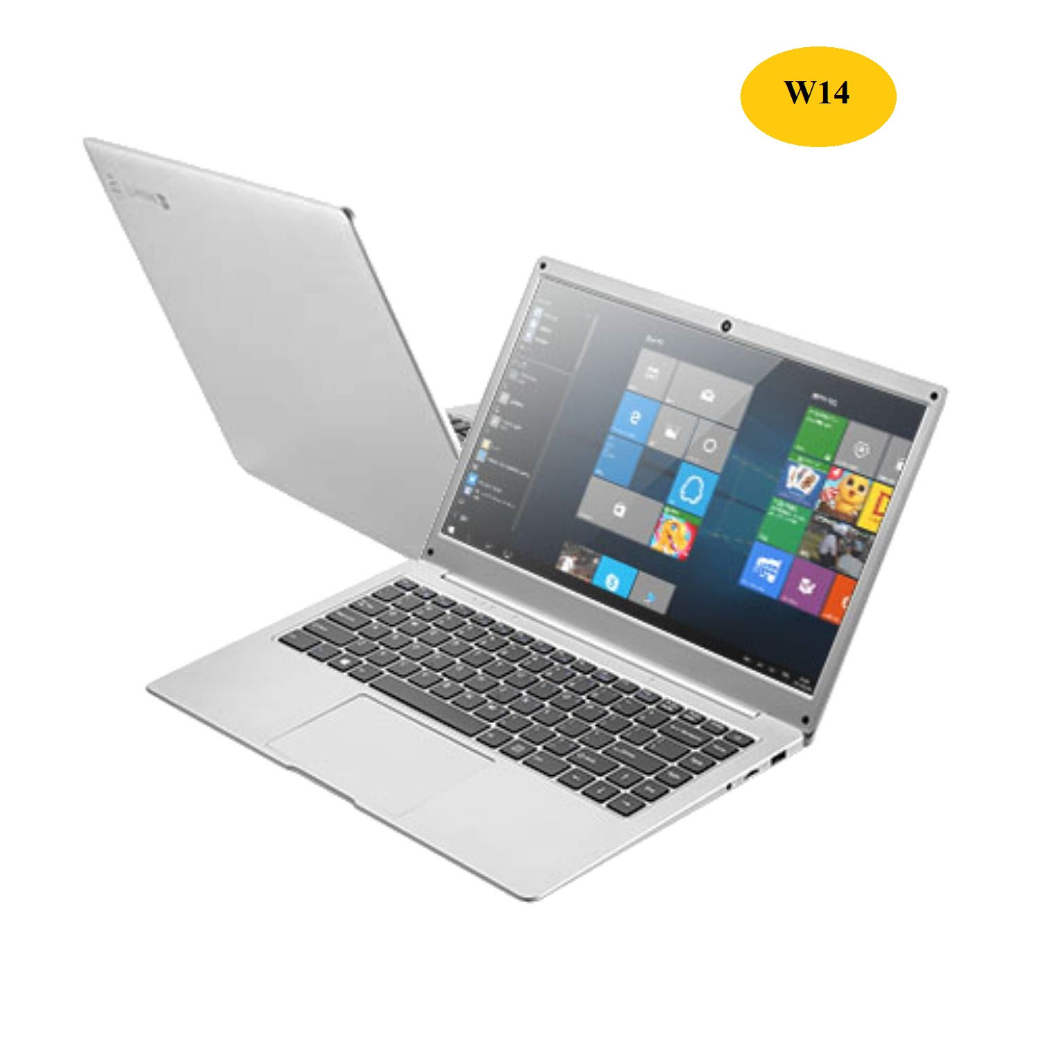 Students Biz Silver Laptop: 8GB RAM, 128GB, 14" Win 11 Pro/Home (Customizable)