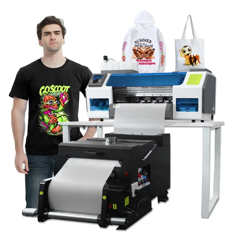 30cm A3 DTF Printer: DIY T-Shirt Printing Machine (Customizable)