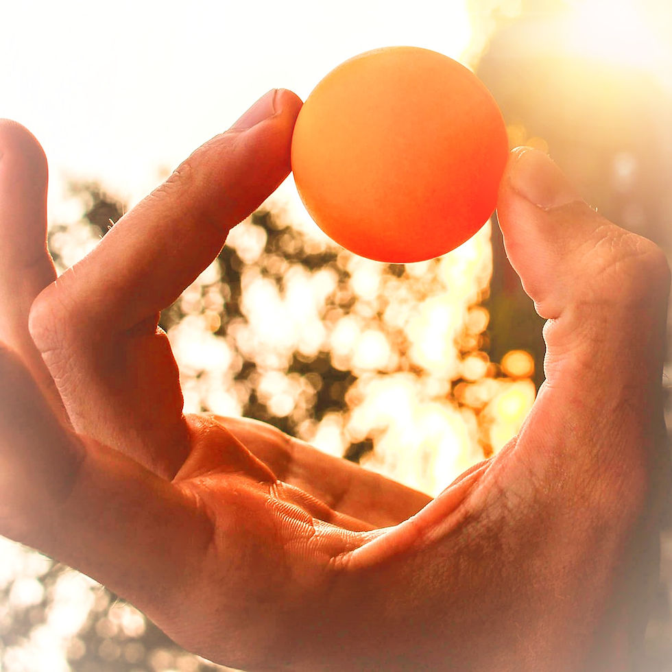 Thumbnail: JOYbyART Orange Ping Pong Ball (+ Your Logo), Pack of 6