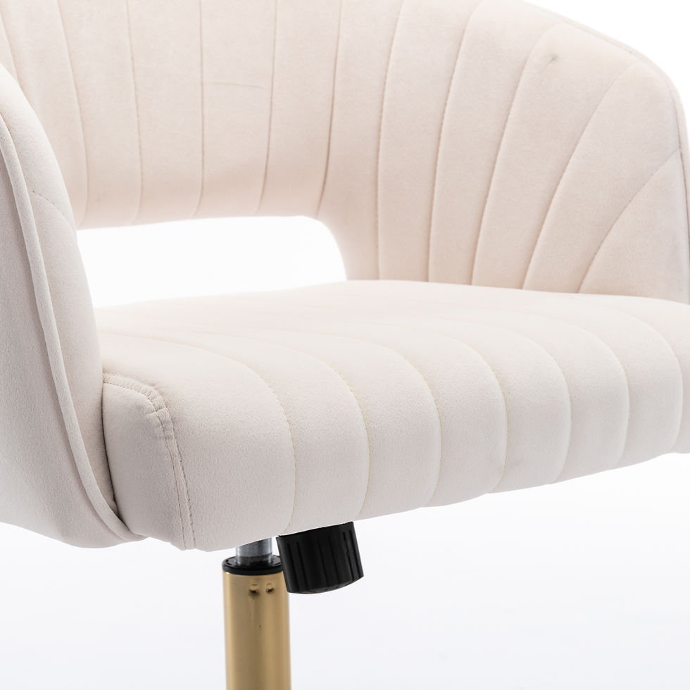 Thumbnail: Hengming Home Office Task chair with wheels, Leisure Retro Home Office Desk Mode