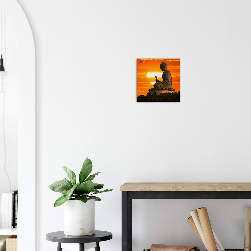 الصورة المصغرة: JOYbyART Customizable Wood Prints - Buddha