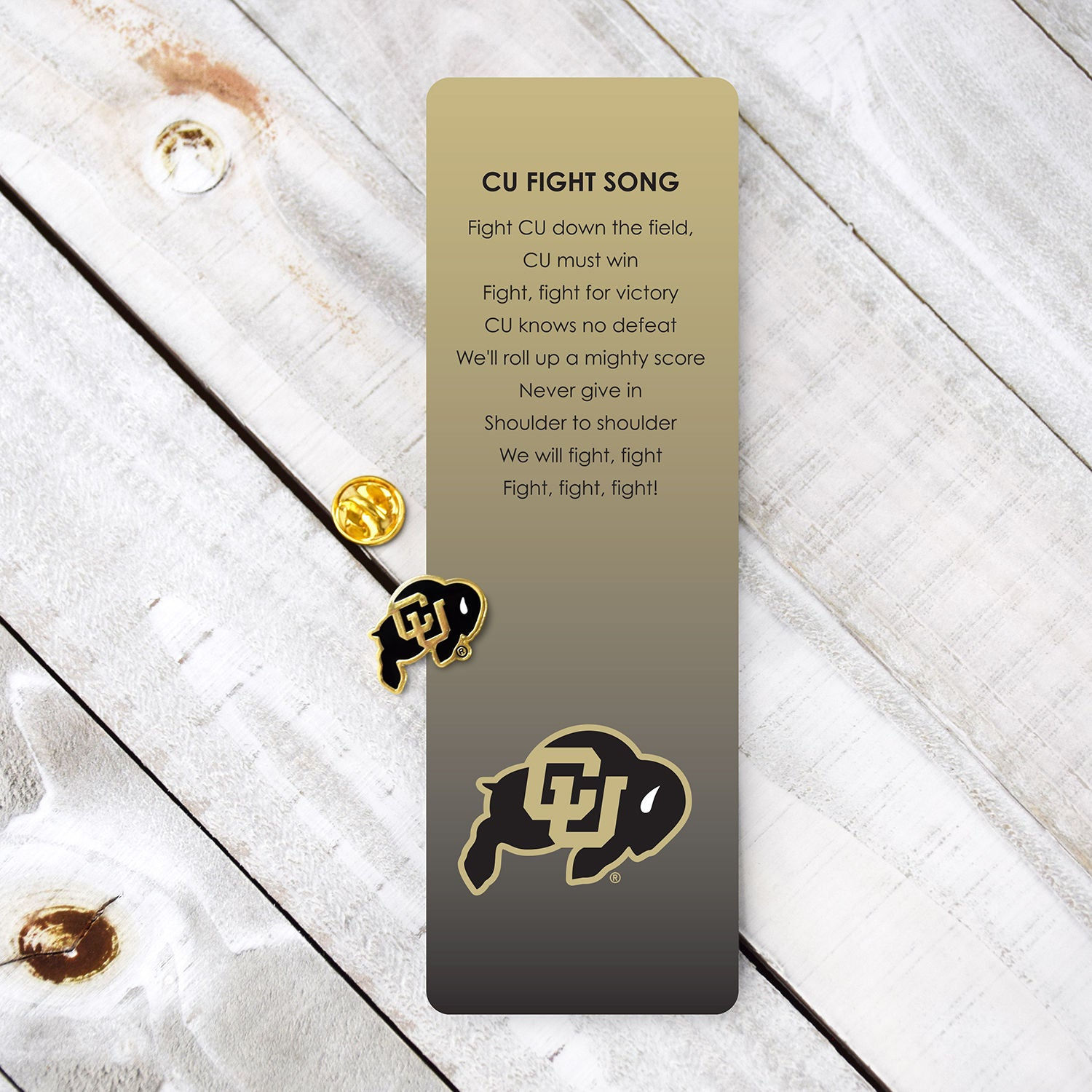U-Gift: Colorado Buffaloes Pin and Bookmark