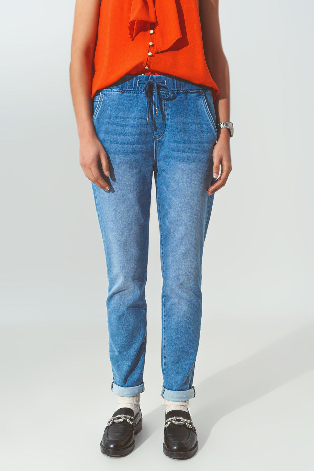 Fashionable Fit Jogger Jeans
