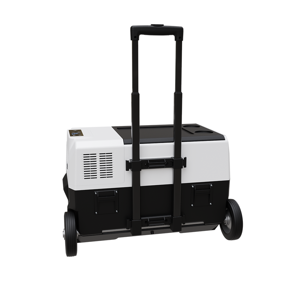 Thumbnail: LionCooler X30A Portable Solar Fridge Freezer, 32 Quarts, Used Like New