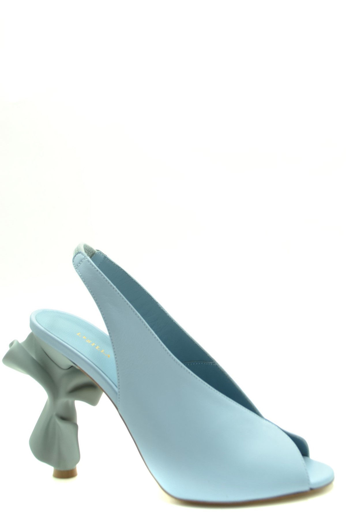 LE SILLA ♡ Blue Leather Shoes
