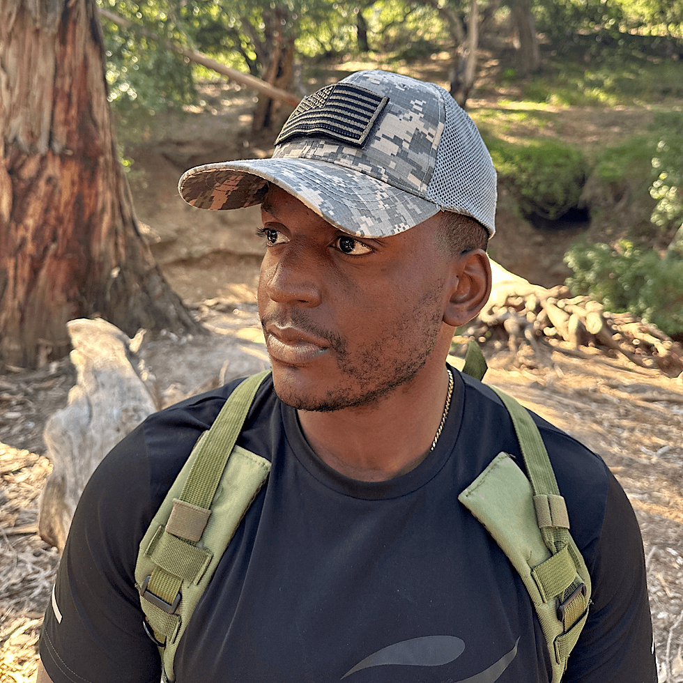 Миниатюра: J.G. Tactical-Style Patch Hat With Adjustable Strap